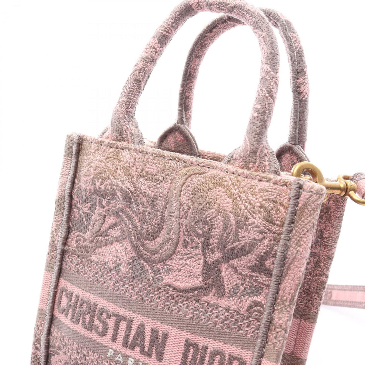 Dior Book Tote · Vertical Mini · Canvas