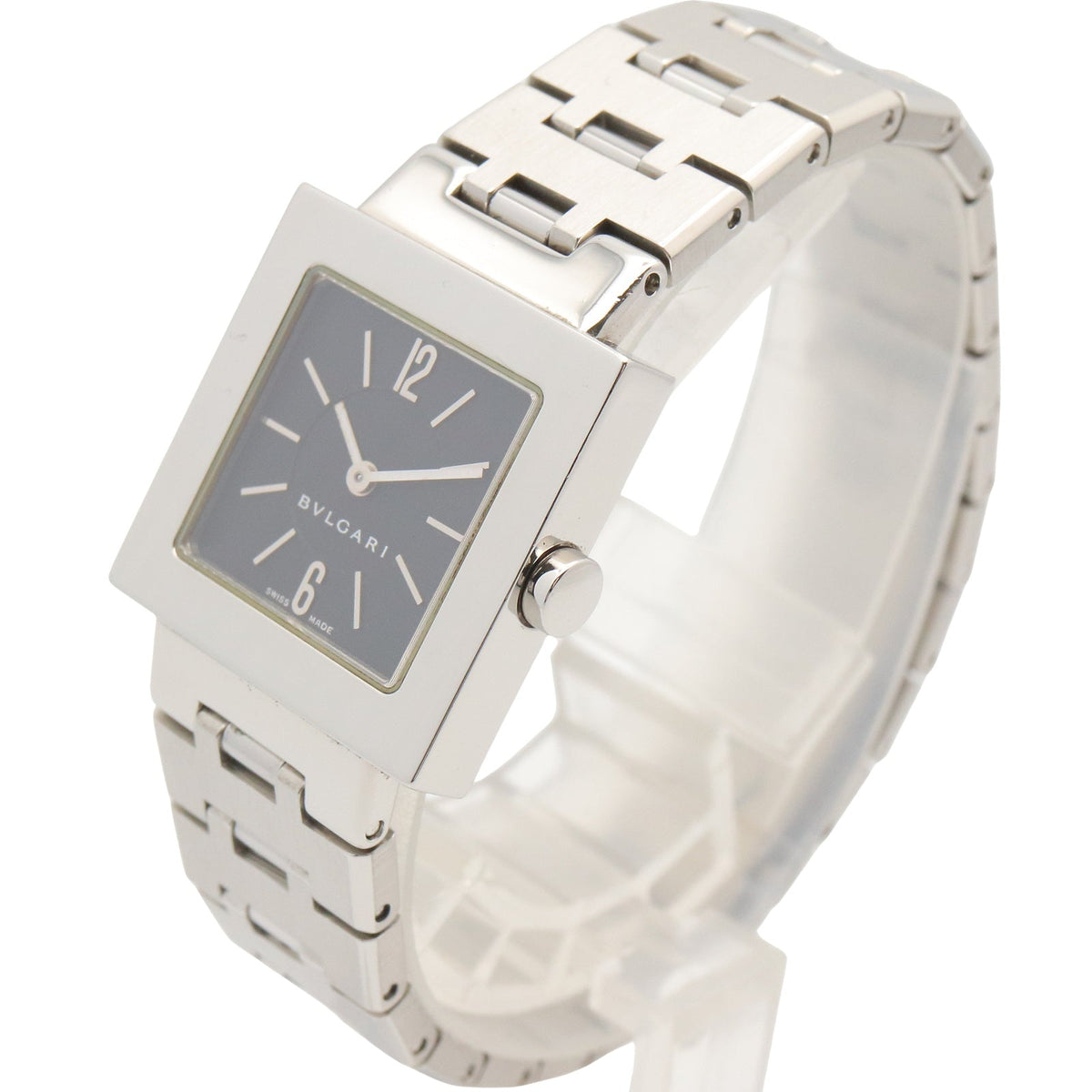 Bvlgari Quadrato · Steel · Quartz