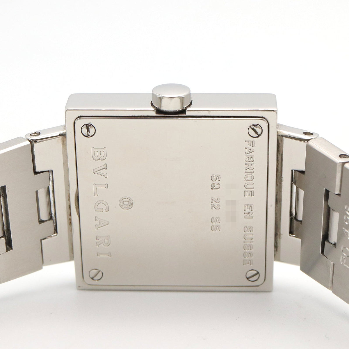 Bvlgari Quadrato · Steel · Quartz