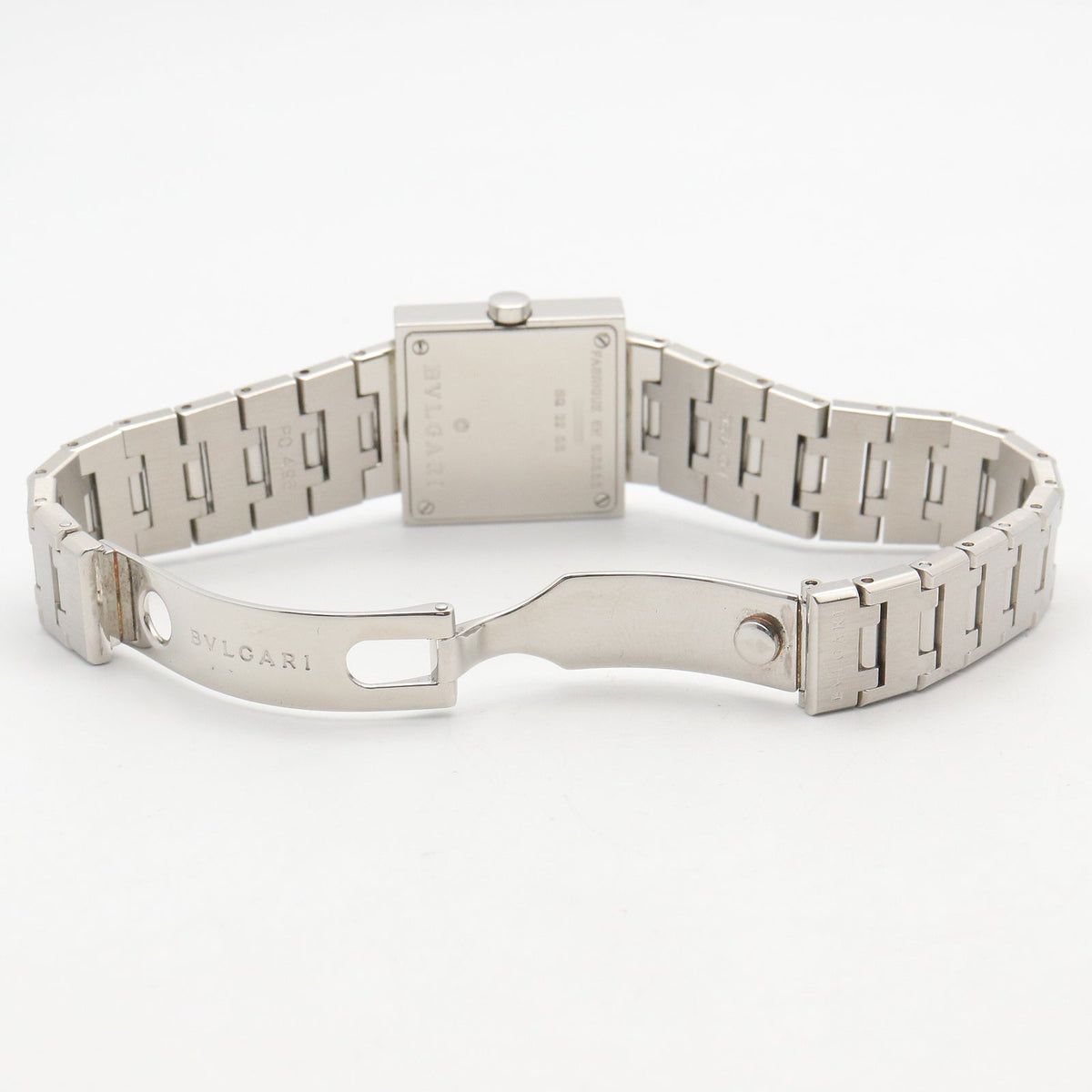 Bvlgari Quadrato · Steel · Quartz