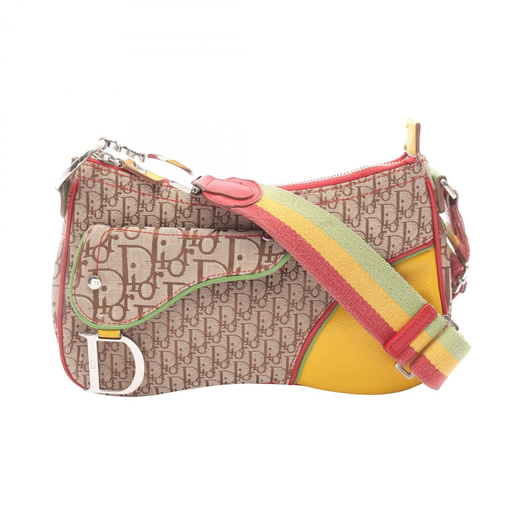 Dior Rasta Trotter Saddle · Canvas Leather