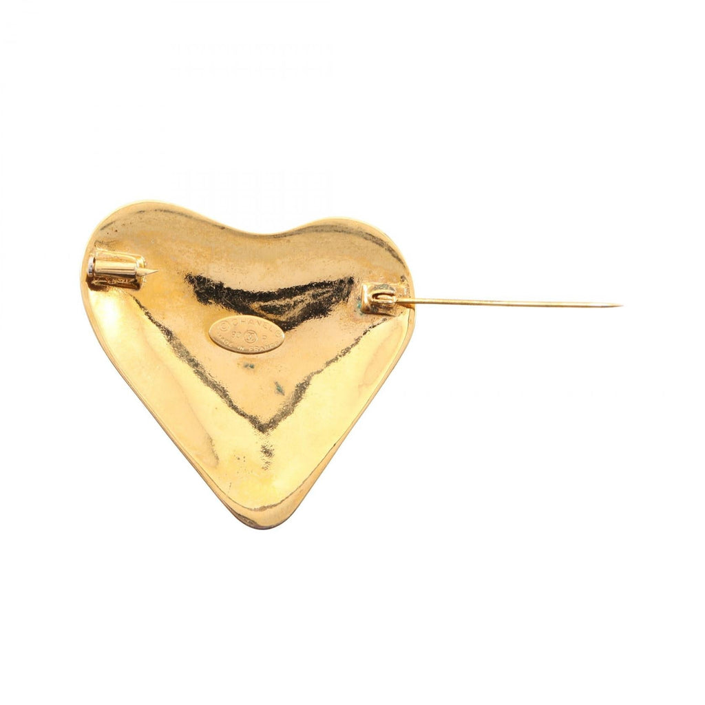 Chanel COCO Mark Brooch · Gold Plated