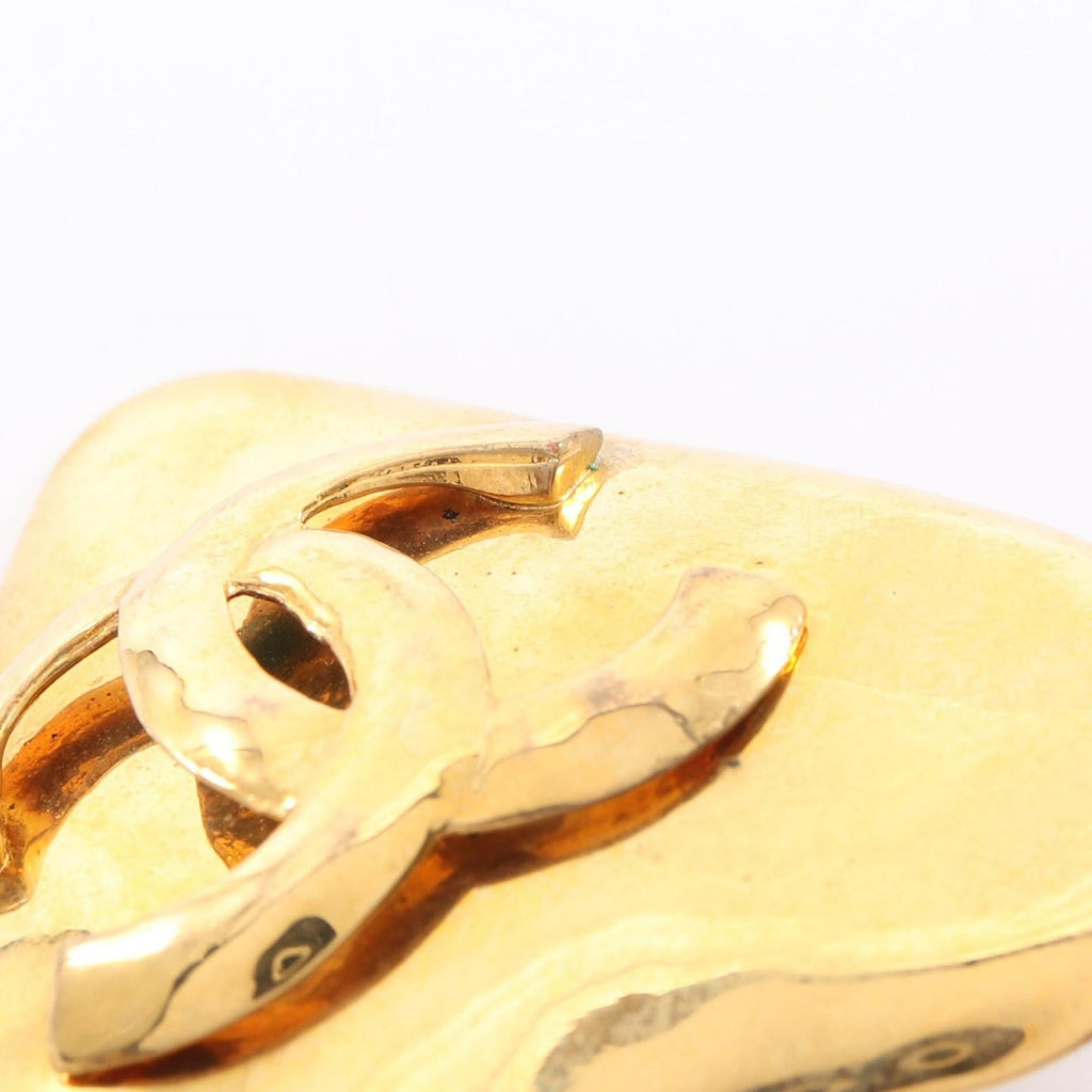 Chanel COCO Mark Brooch · Gold Plated