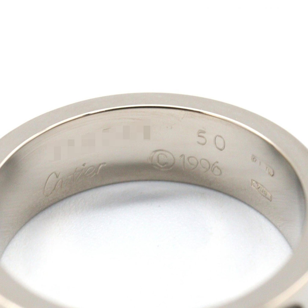 Cartier Love Ring · 18K White Gold