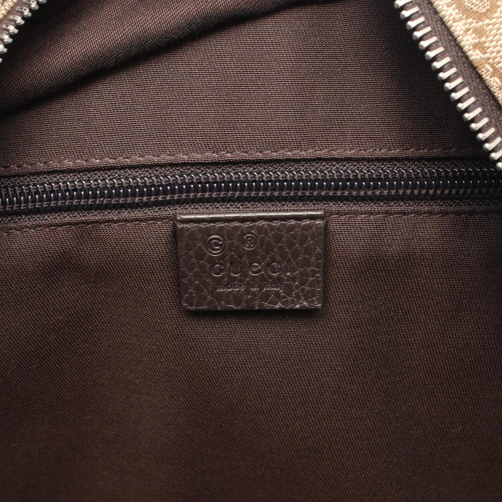 Gucci · Canvas Leather Backpack