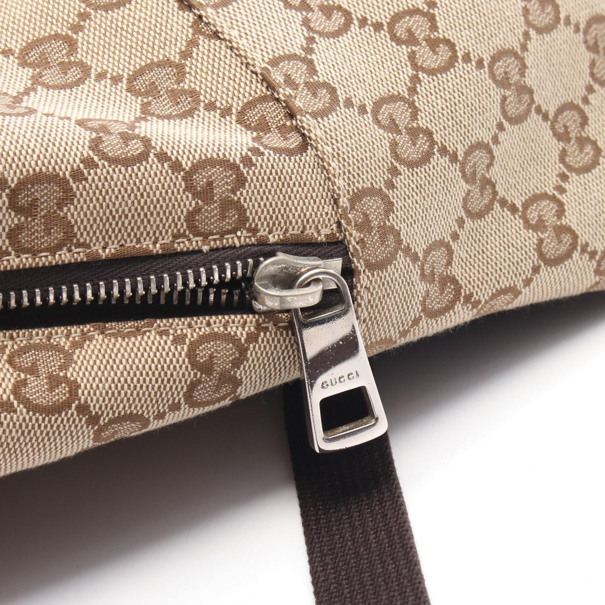Gucci · Canvas Leather Backpack