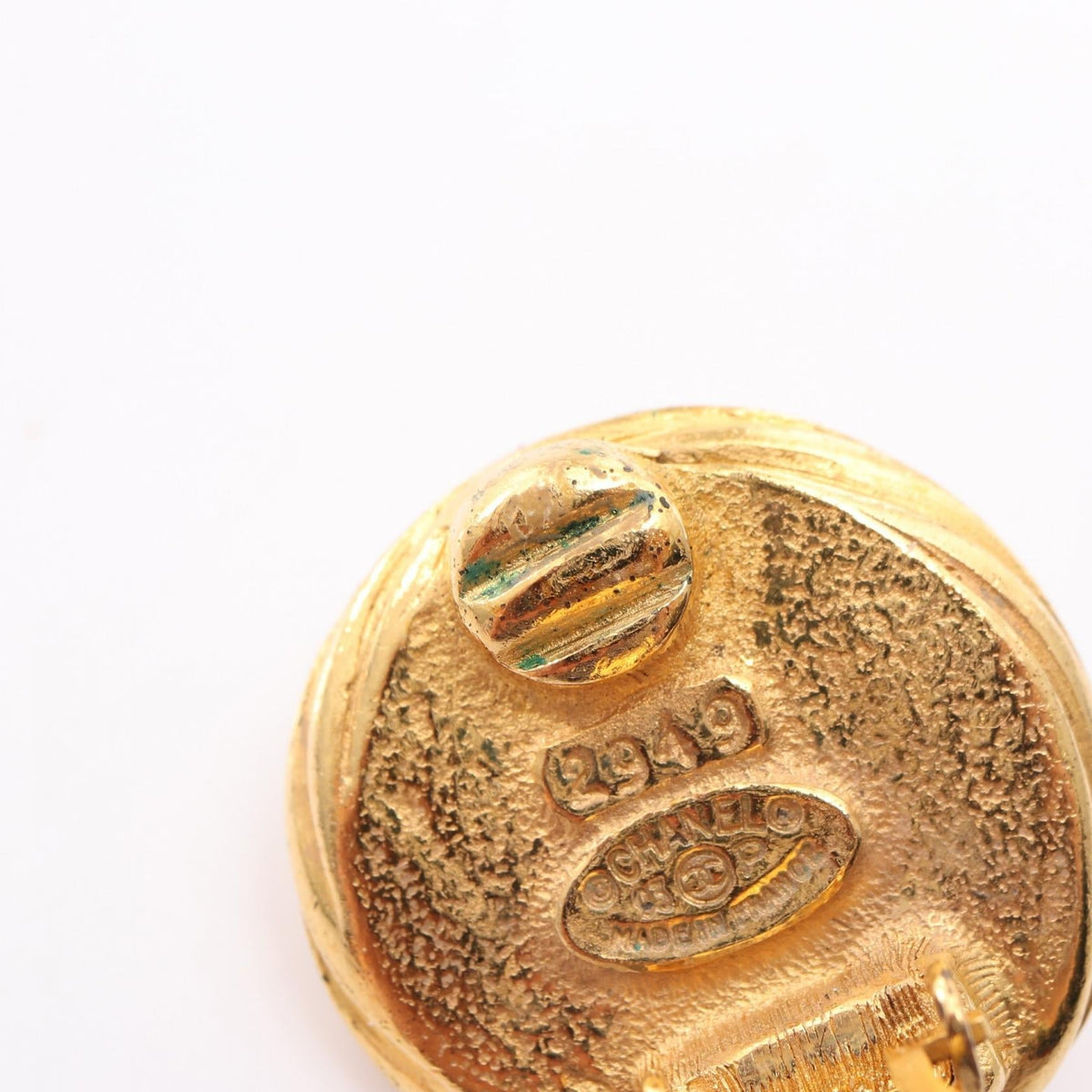 Chanel · Pearl Earrings · Gold Plated
