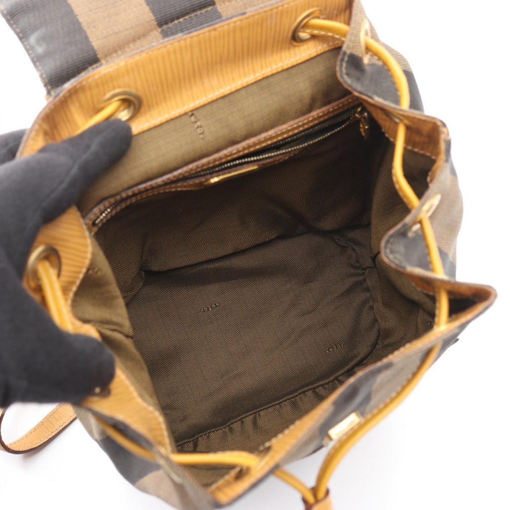 Fendi Pequin · Canvas Backpack