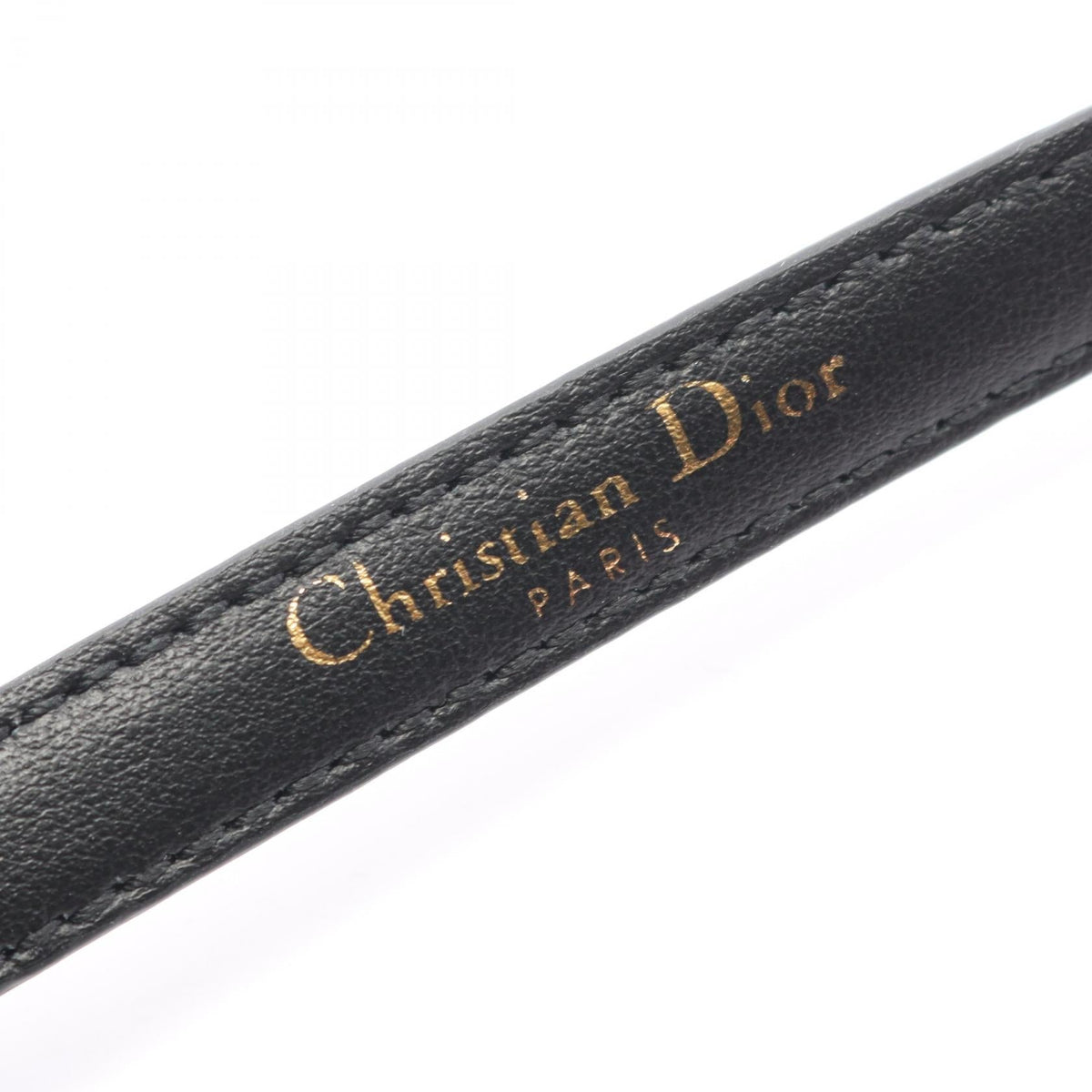 DIOR · CD Logo Belt · Leather