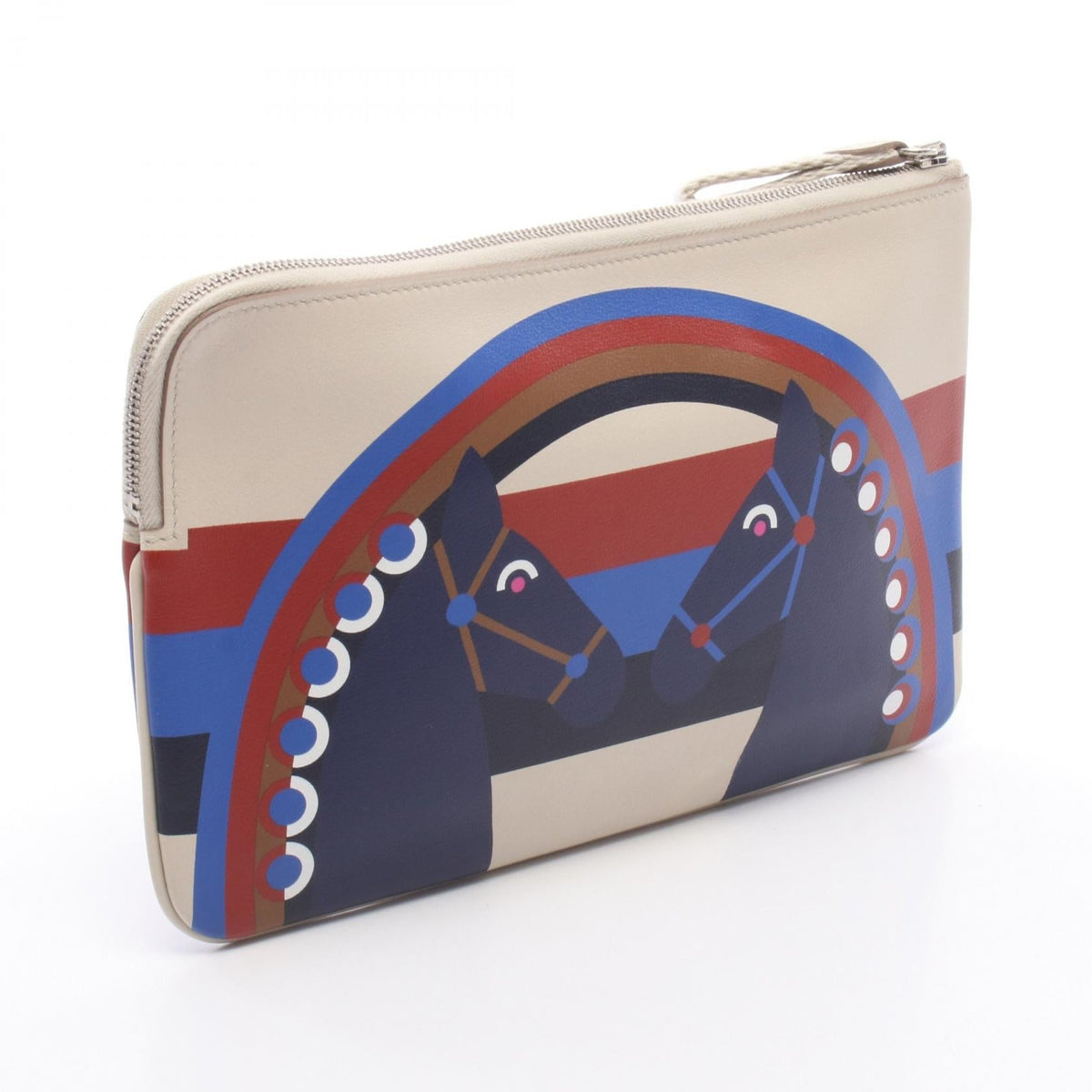 Hermès Carré Pocket · Swift Leather Pouch