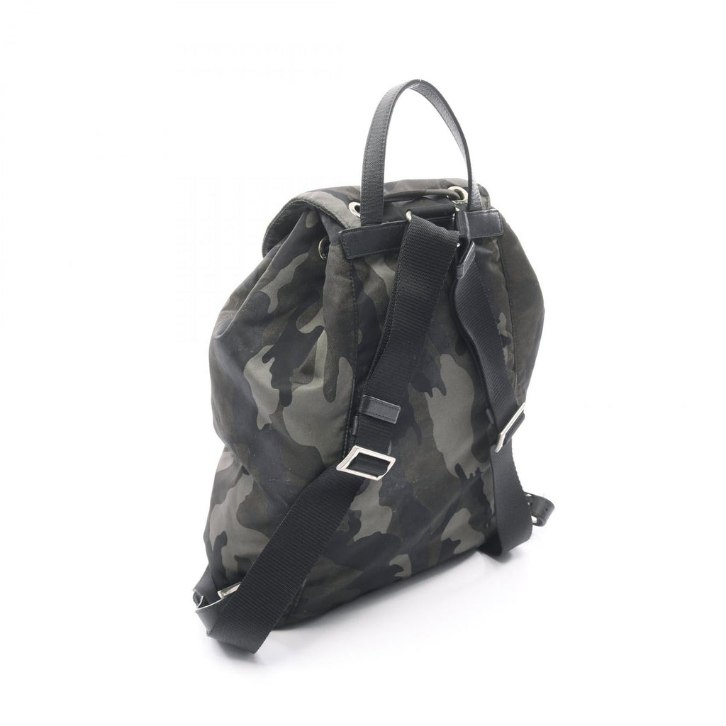 Prada Triangle Logo · Saffiano Backpack