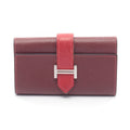 Hermès Bearn · Epsom · Rouge Casaque