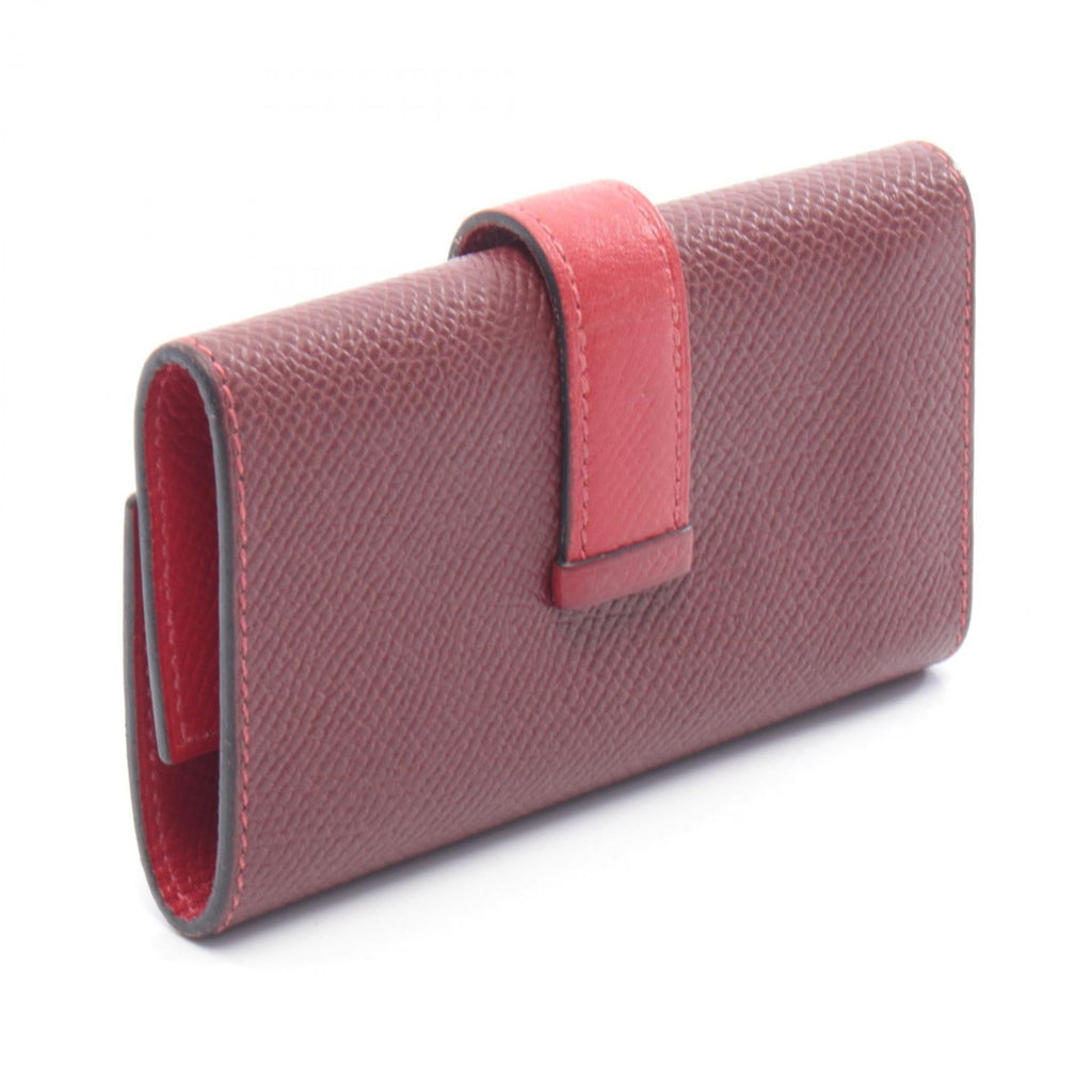 Hermès Bearn · Epsom · Rouge Casaque