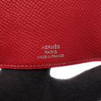 Hermès Bearn · Epsom · Rouge Casaque