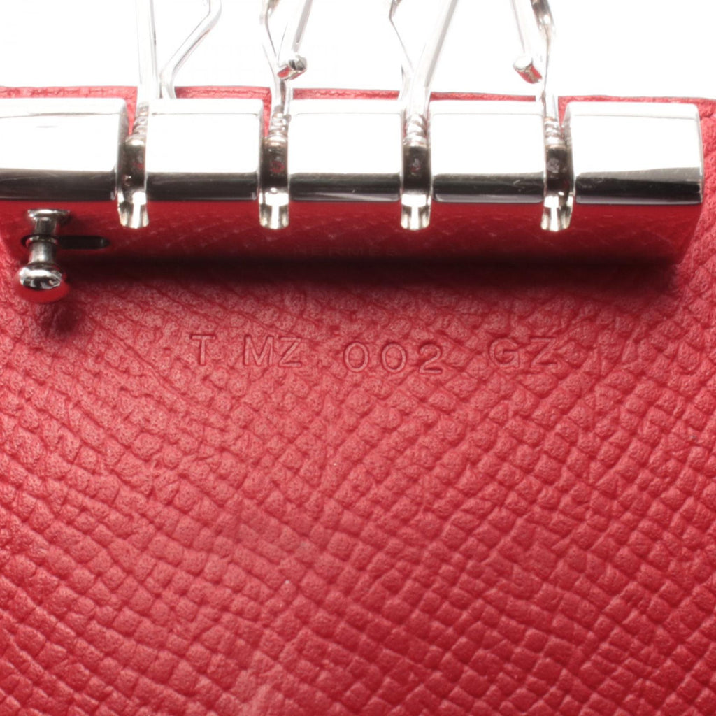 Hermès Bearn · Epsom · Rouge Casaque