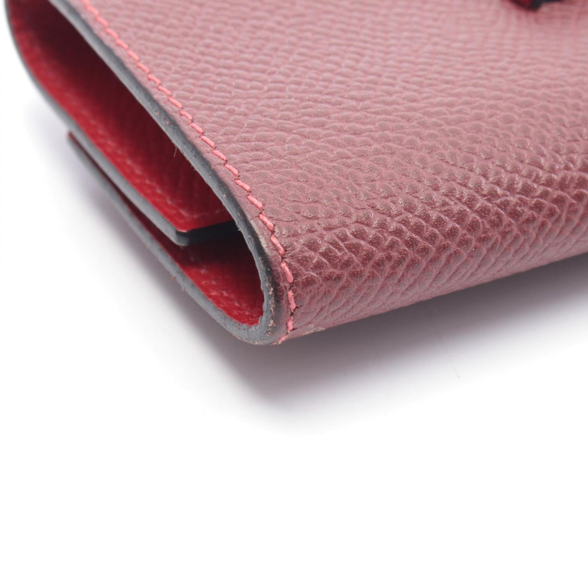 Hermès Bearn · Epsom · Rouge Casaque