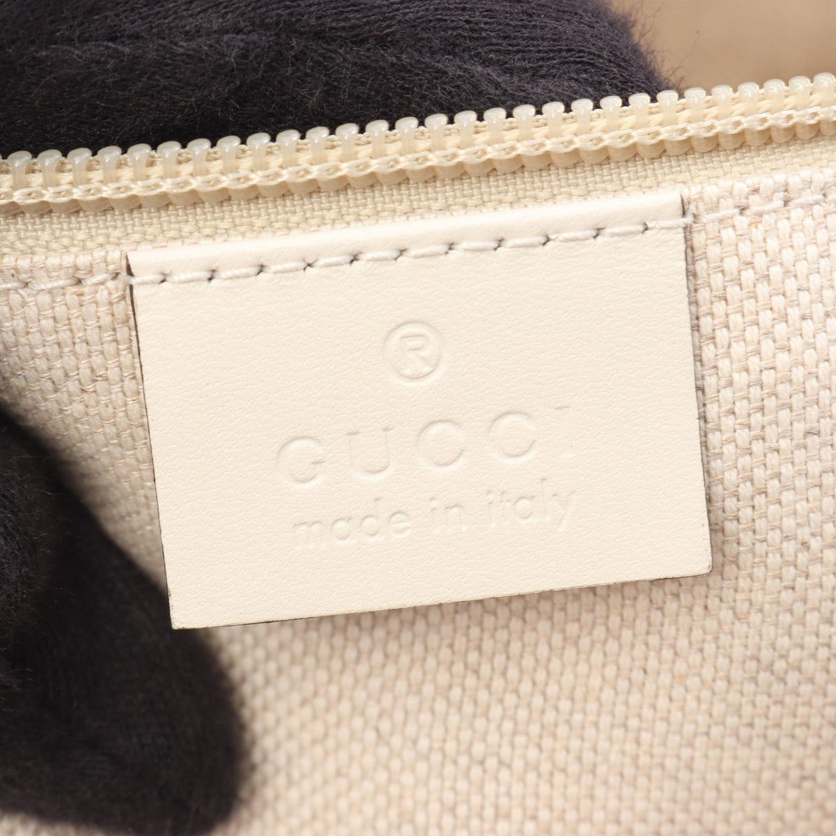 Gucci Chris Knight · Canvas Leather Tote