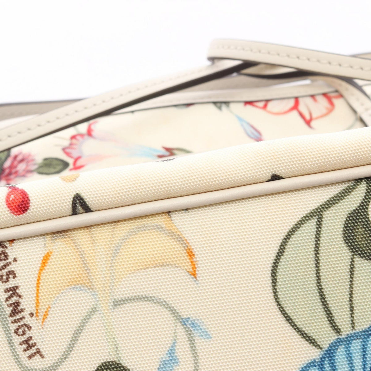Gucci Chris Knight · Canvas Leather Tote