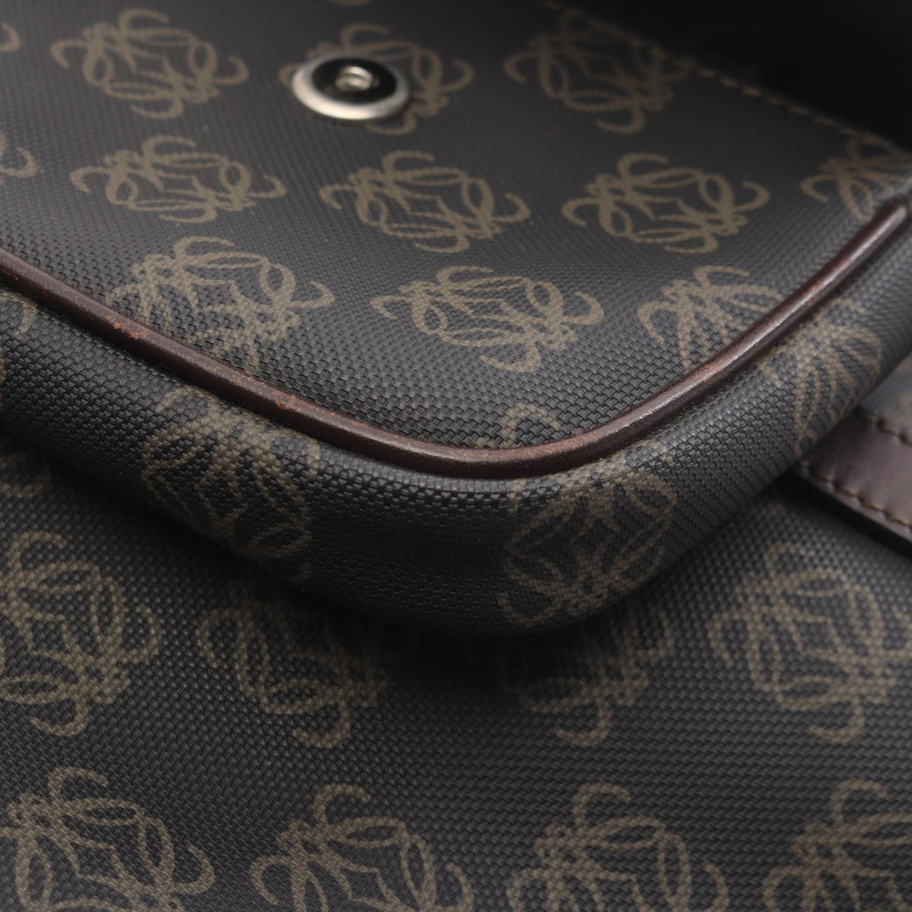 LOEWE · Anagram Crossbody · Canvas Leather