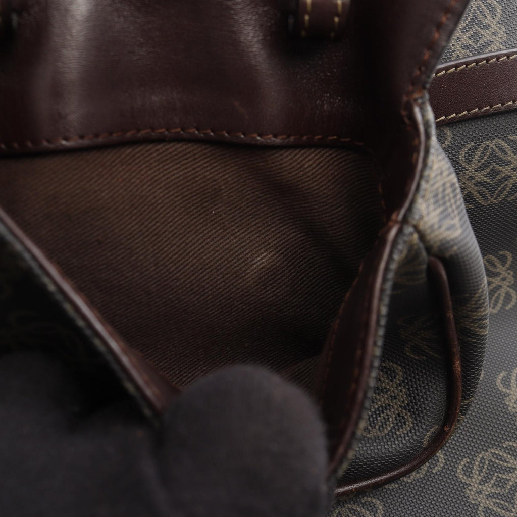 LOEWE · Anagram Crossbody · Canvas Leather