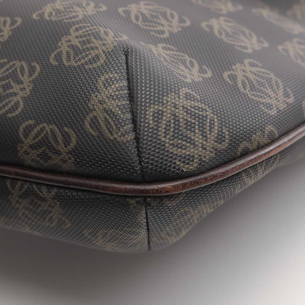 LOEWE · Anagram Crossbody · Canvas Leather