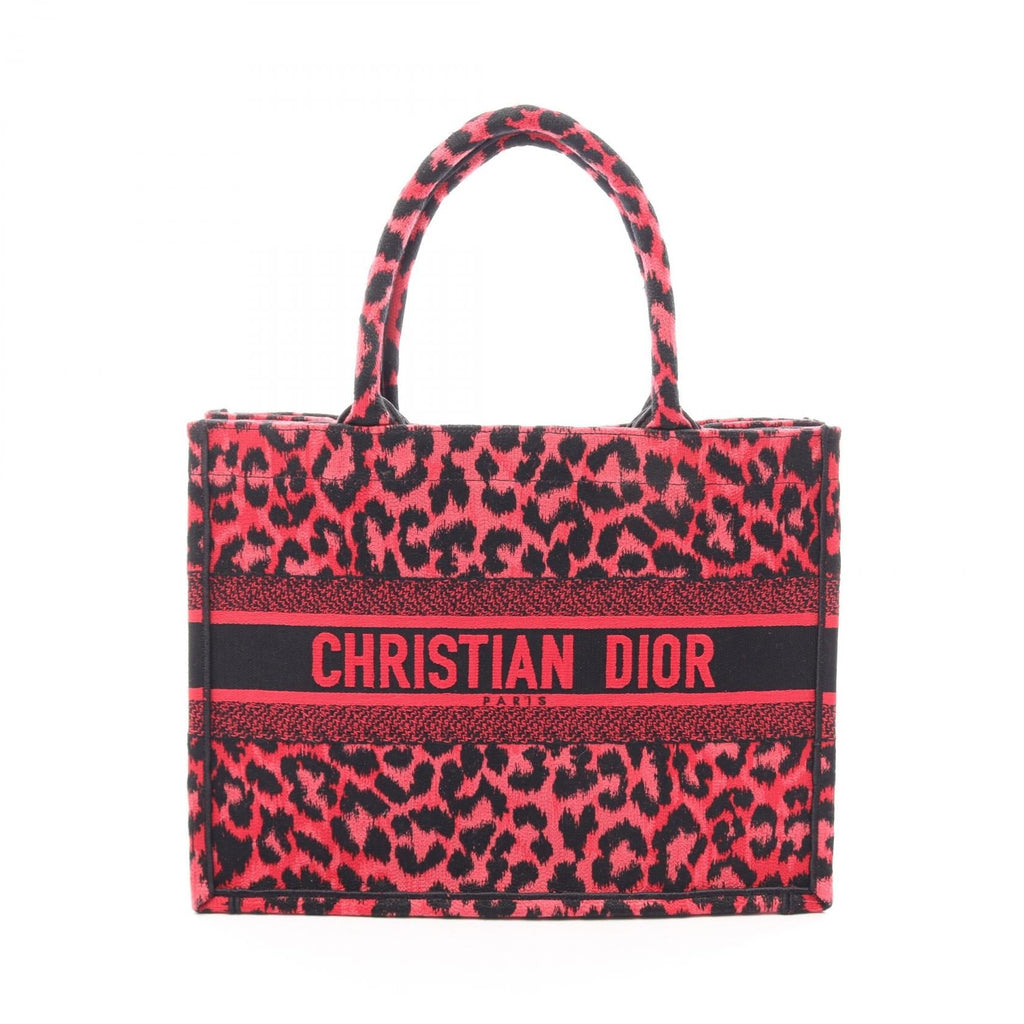Dior Book Tote · Leopard Print Canvas