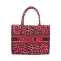 Dior Book Tote · Leopard Print Canvas