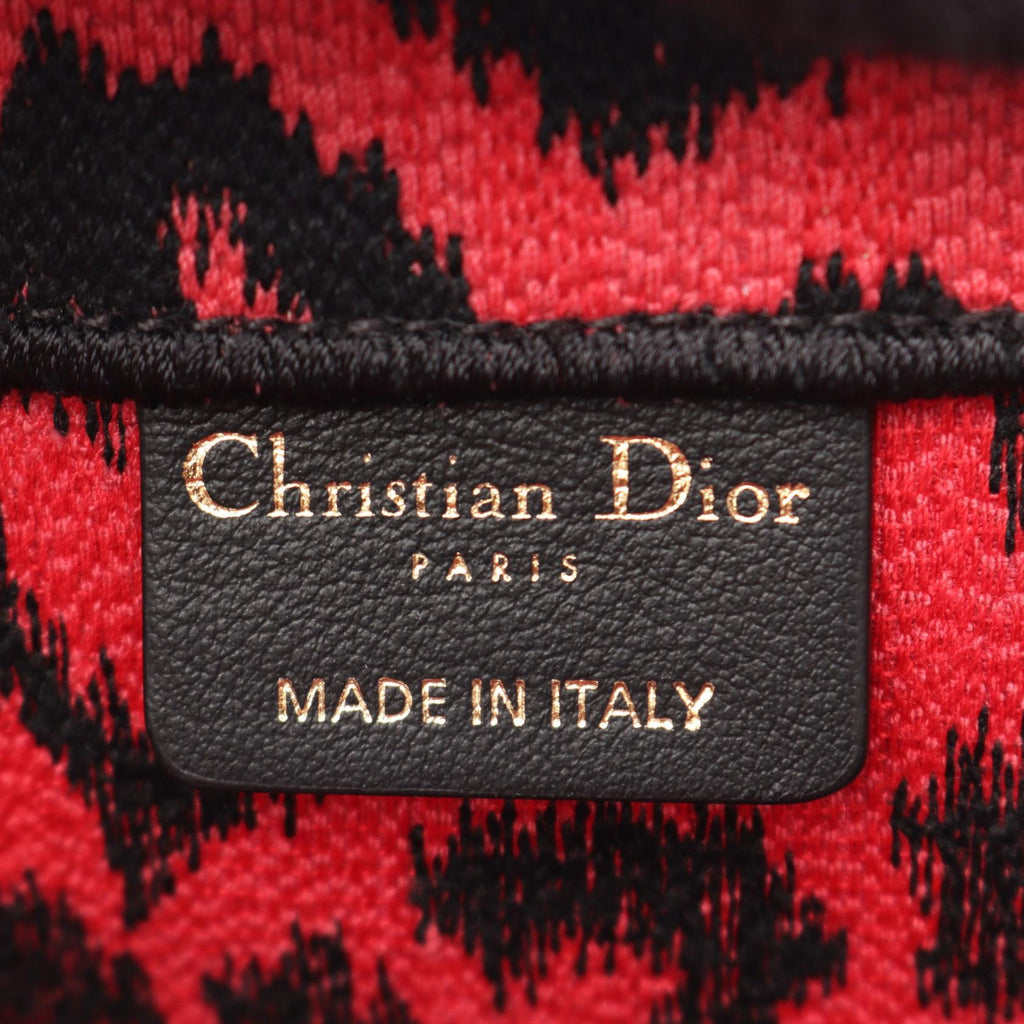 Dior Book Tote · Leopard Print Canvas