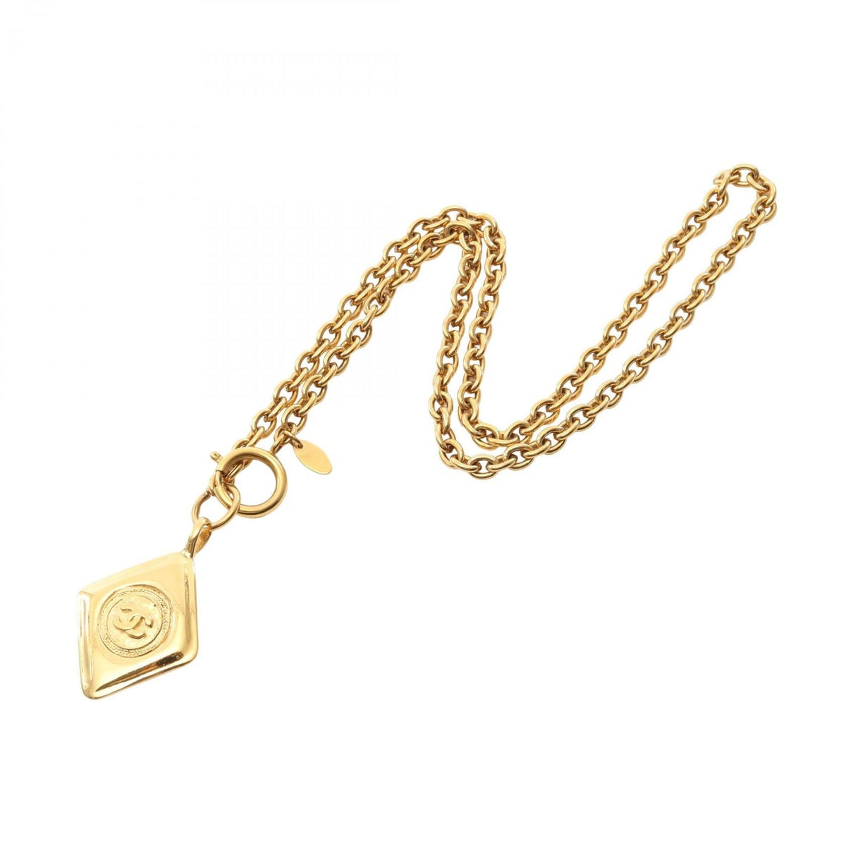 Chanel COCO Mark · Long Necklace · Gold Plated