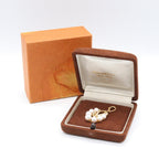 Mikimoto Akoya Pearl · Diamond · 18K Yellow Gold