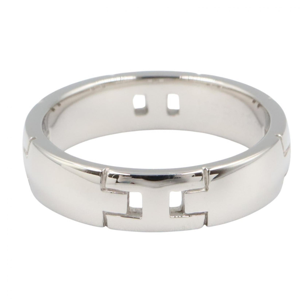 HERMÈS Hercules · 18K White Gold Ring