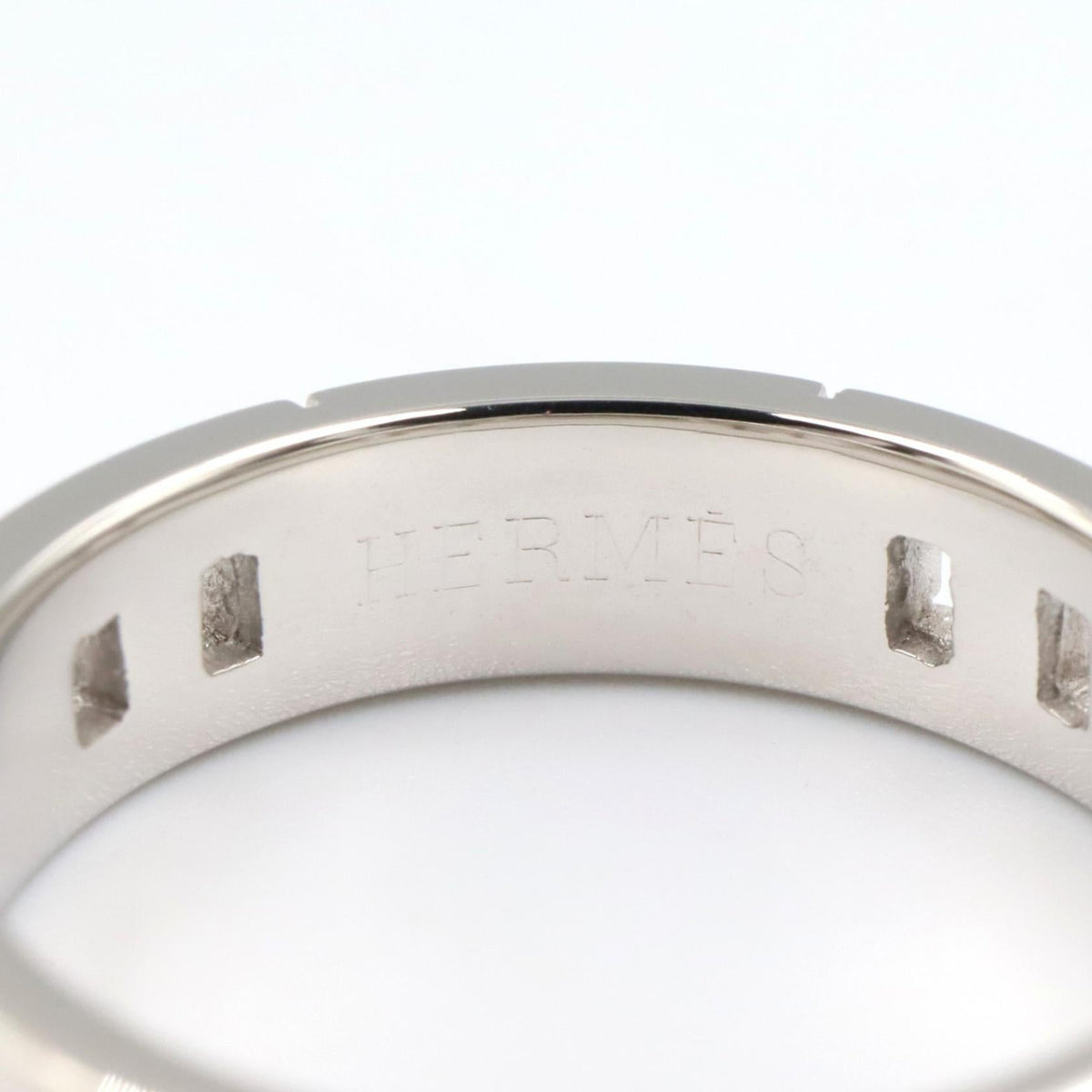 HERMÈS Hercules · 18K White Gold Ring