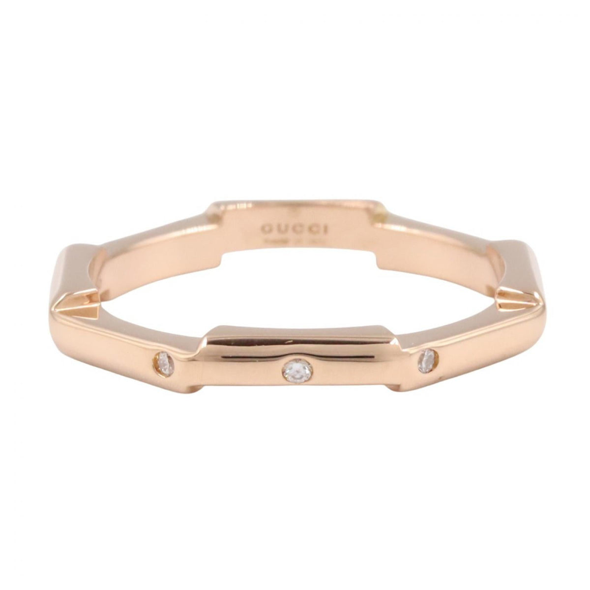 GUCCI Diamond · Rose Gold Ring