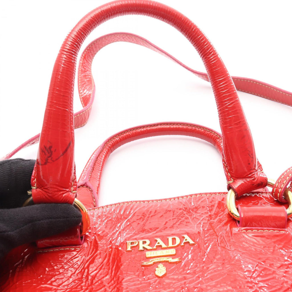 Prada Patent Leather Tote