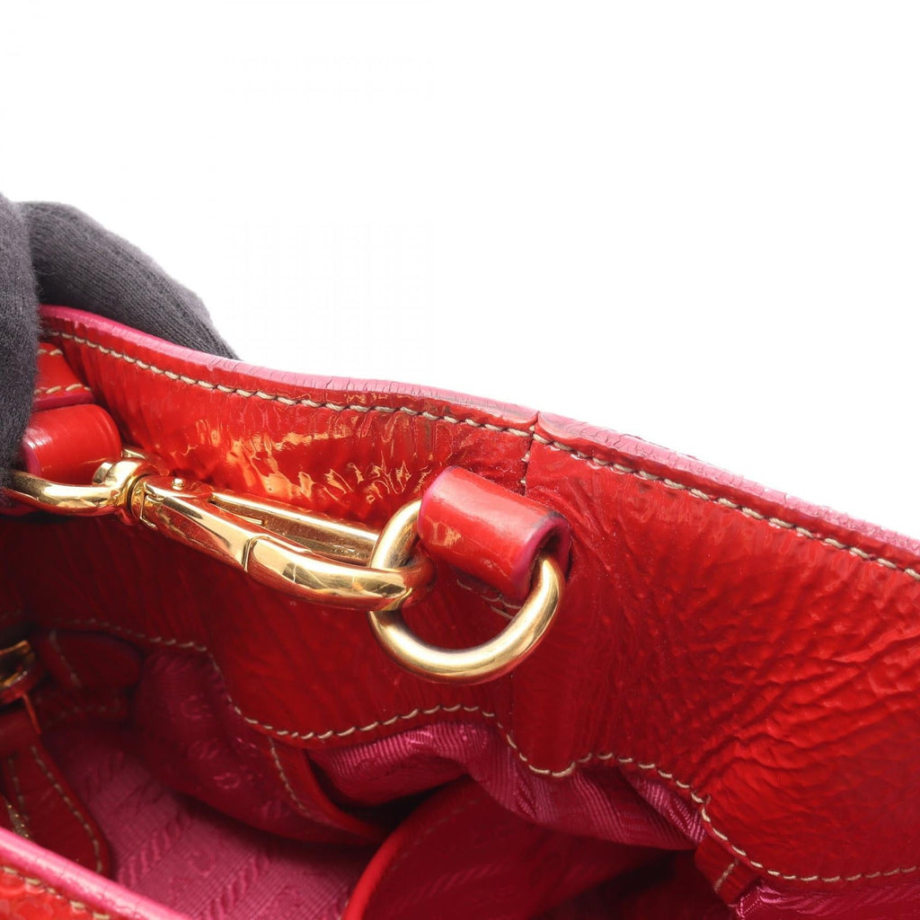 Prada Patent Leather Tote