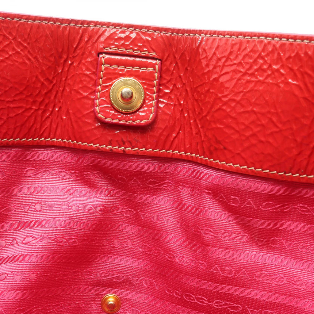 Prada Patent Leather Tote