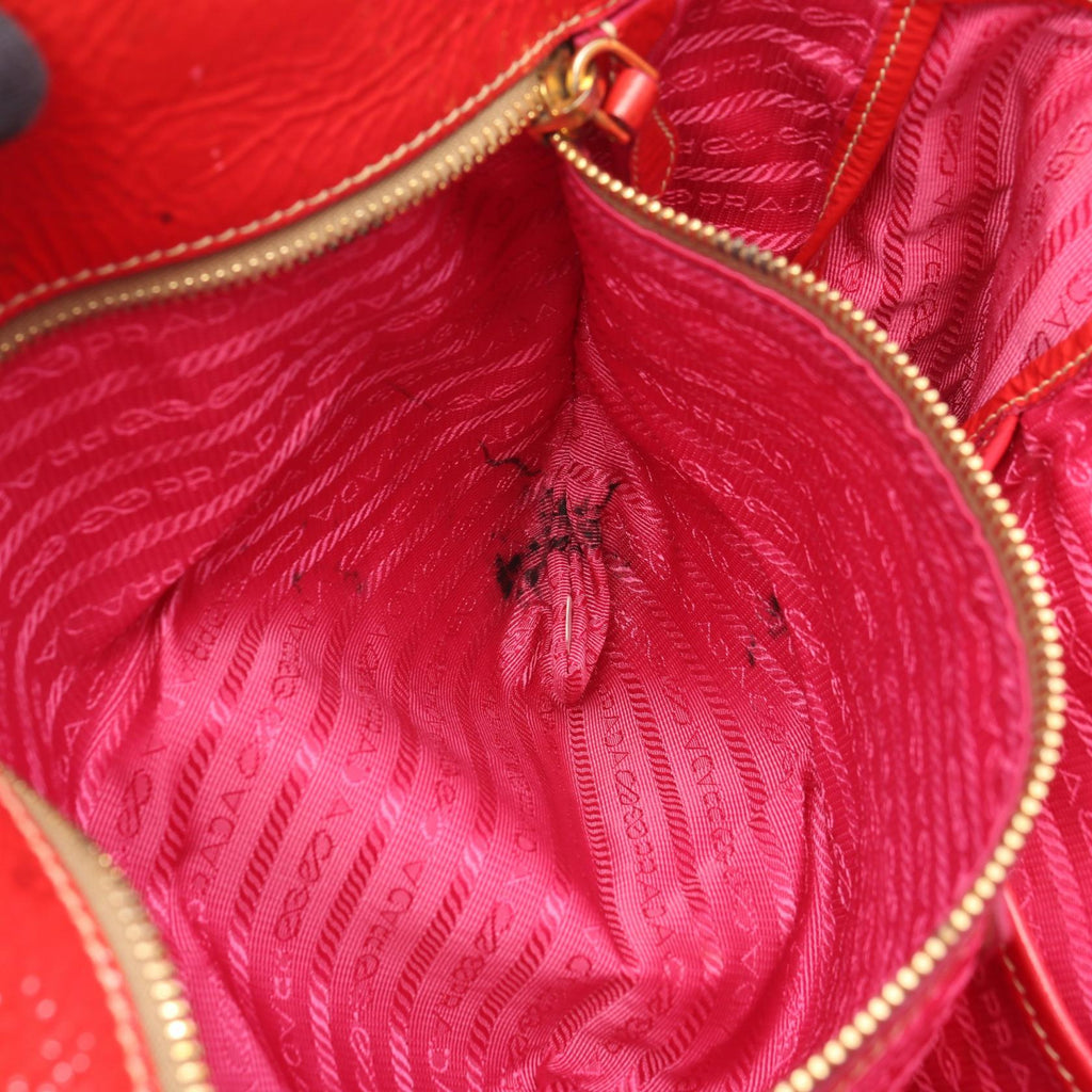 Prada Patent Leather Tote