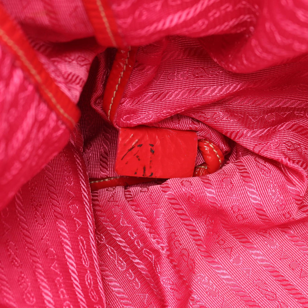 Prada Patent Leather Tote