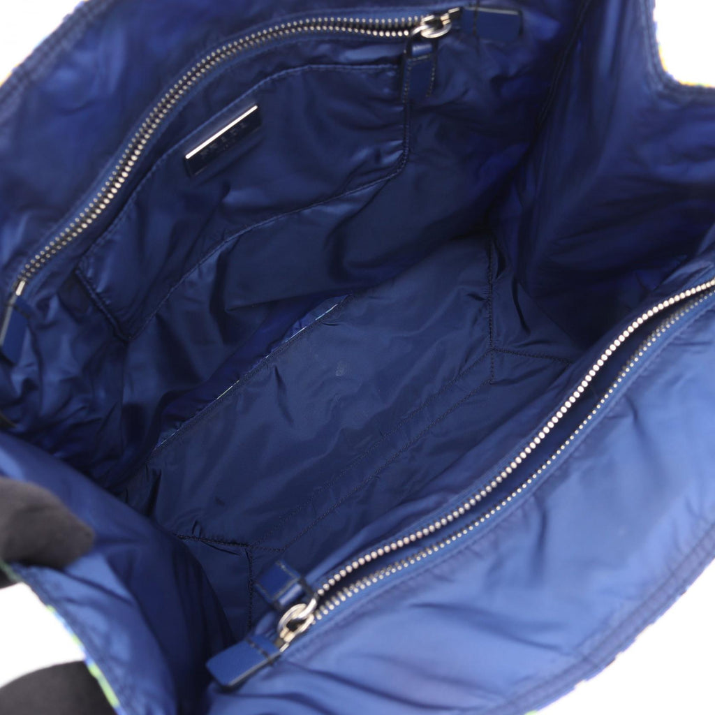 Prada Tessuto Stampato · Nylon Saffiano
