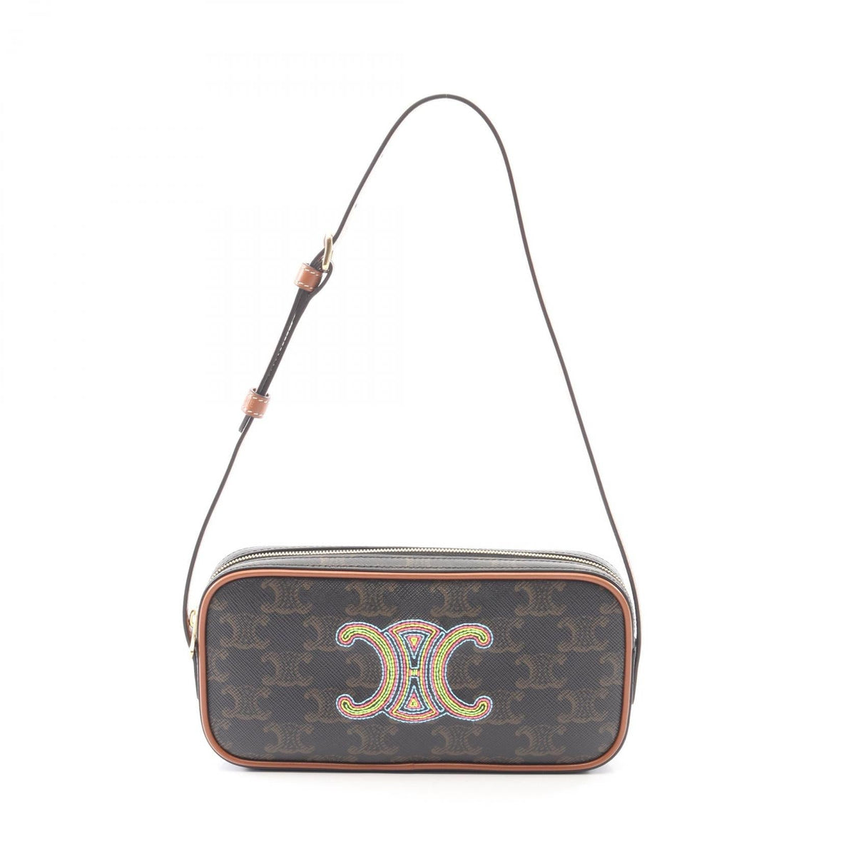 Celine Cuir Triomphe Mini Camera · Canvas