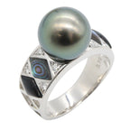 Tasaki Pearl · Diamond · 18K White Gold