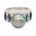 Tasaki Pearl · Diamond · 18K White Gold