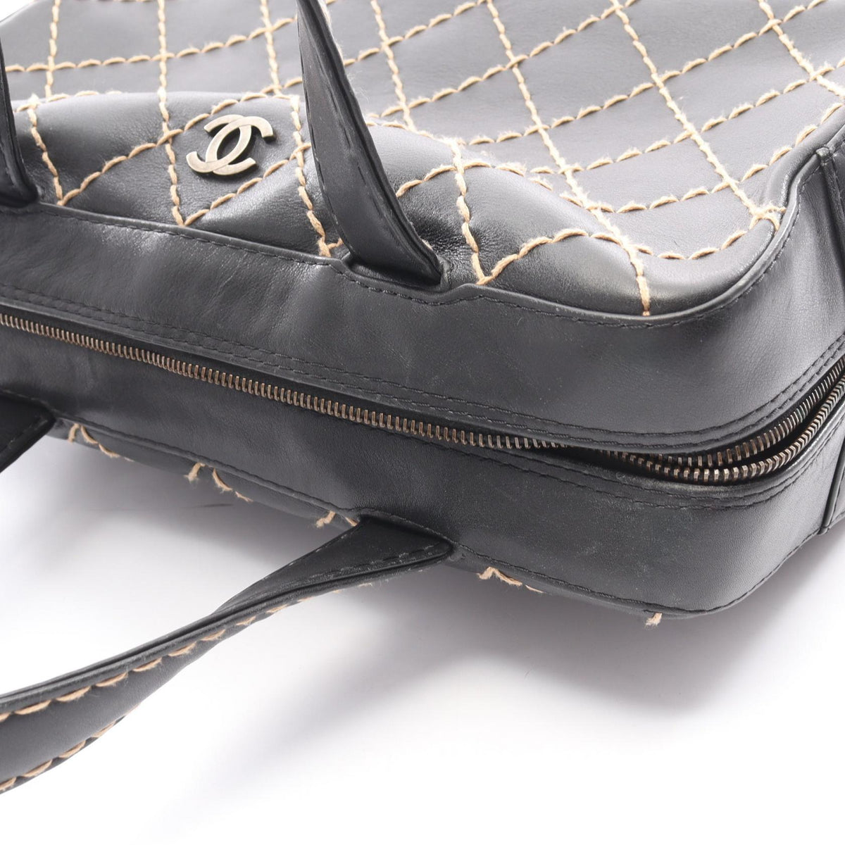 Chanel Wild Stitch · Leather Tote