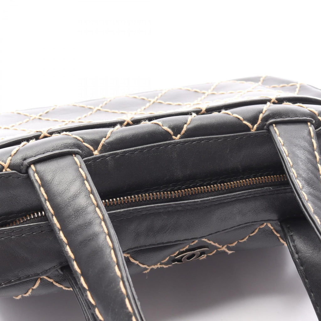 Chanel Wild Stitch · Leather Tote