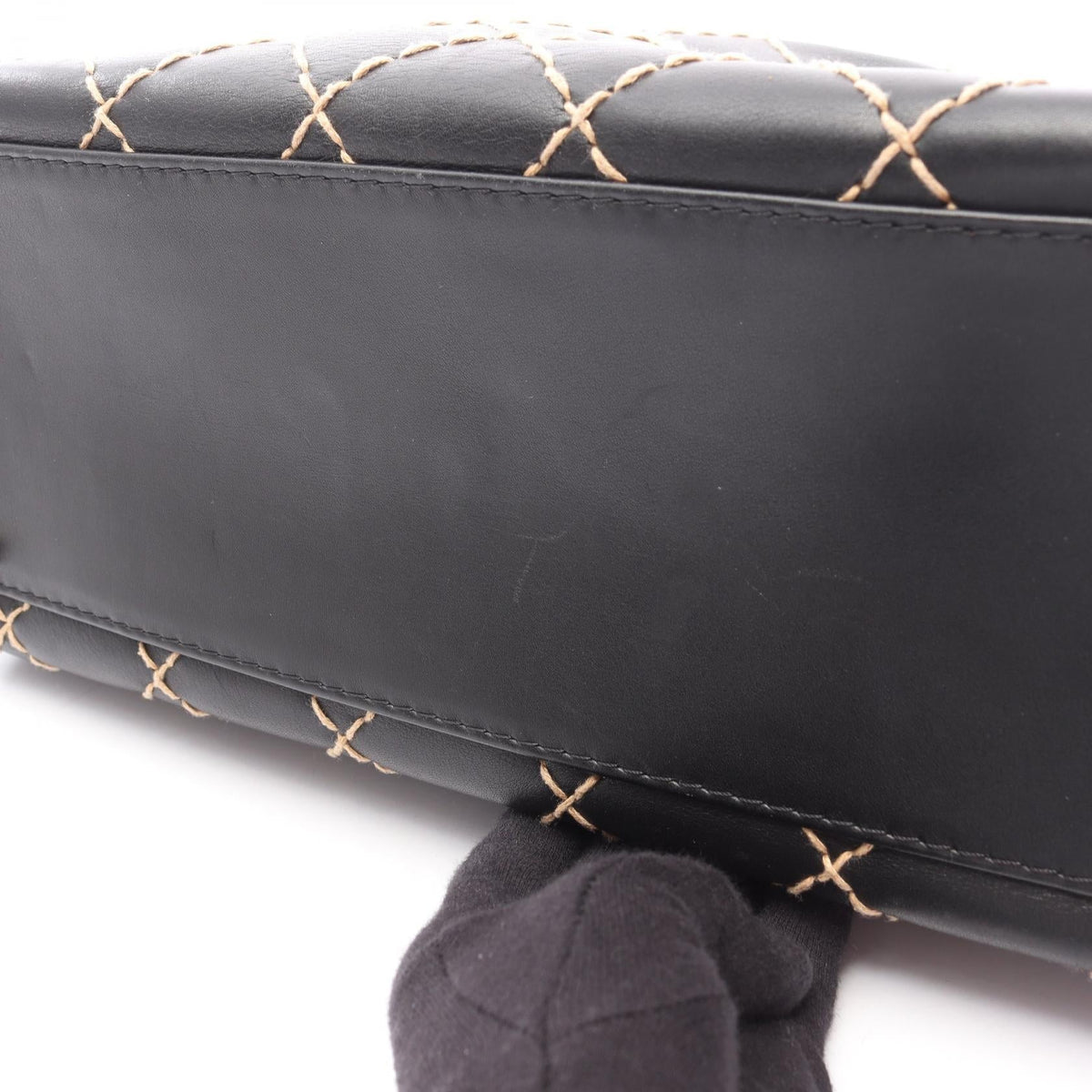 Chanel Wild Stitch · Leather Tote