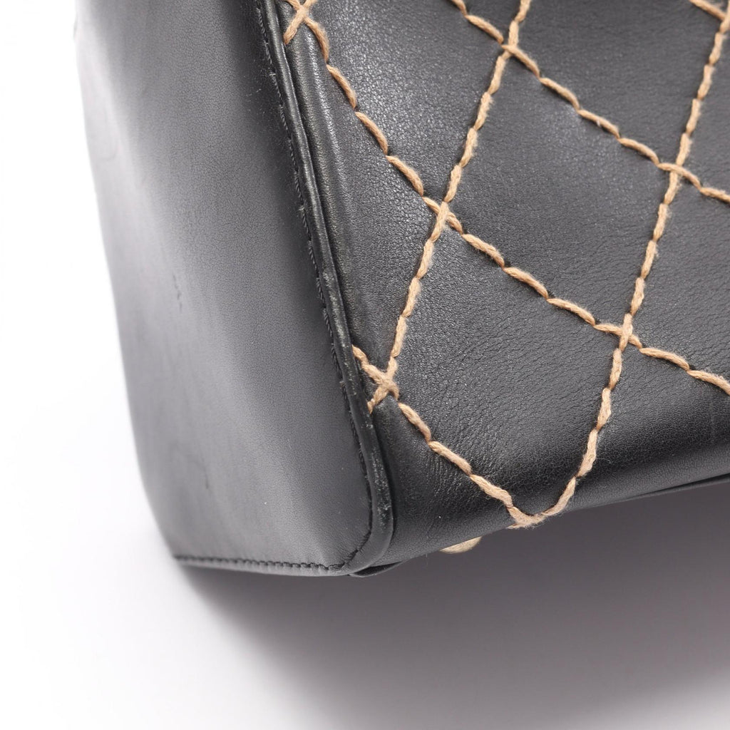Chanel Wild Stitch · Leather Tote