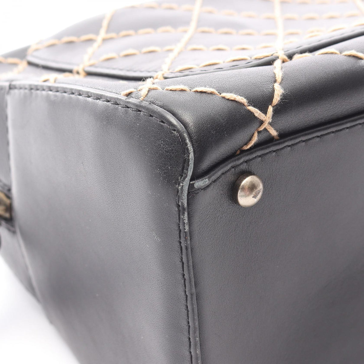 Chanel Wild Stitch · Leather Tote