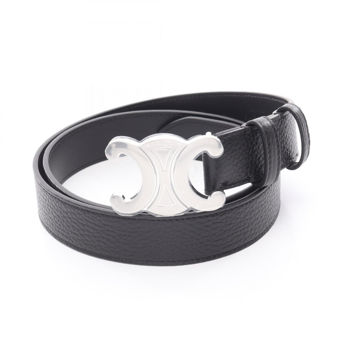 CELINE Triomphe Large · Leather Belt