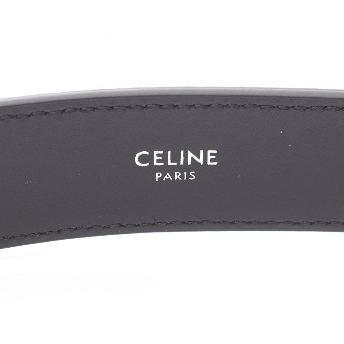 CELINE Triomphe Large · Leather Belt
