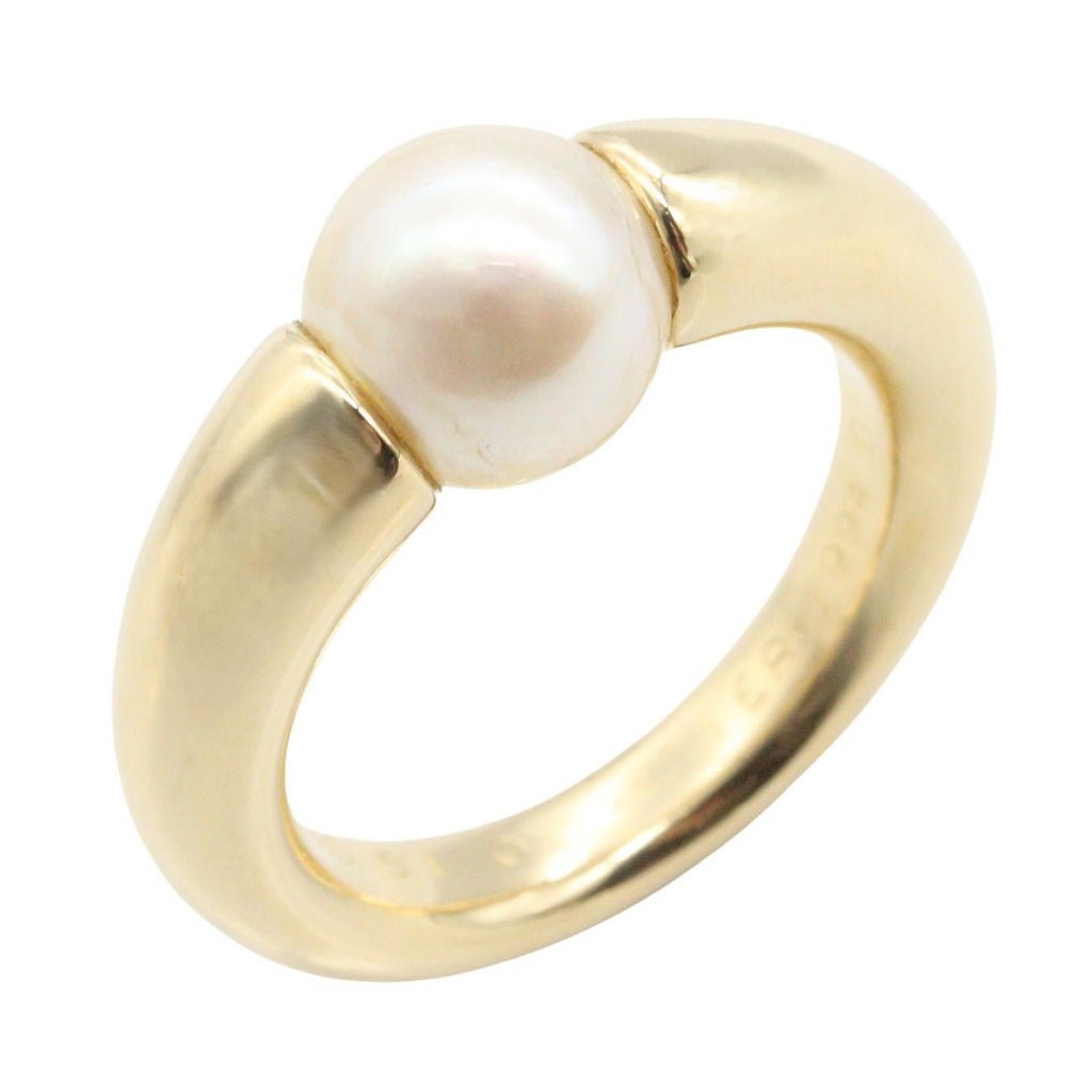 Cartier Akoya Pearl · 18K Yellow Gold Ring
